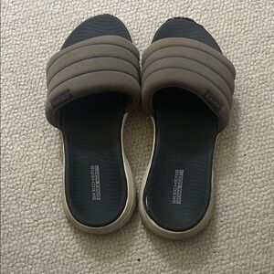 Skechers Dual-Tone Slide Sandals